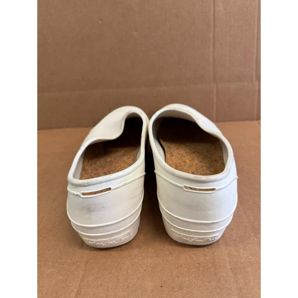 Aime Leon Dore Diner Rubber Utility Clogs Pristine White Mens Size 11/11.5 US